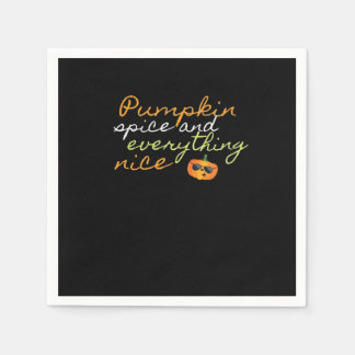 Pumpkin Spice & Everything Leuke Halloween Trendin Servet