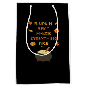 Pumpkin Spice & Everything Leuke Halloween Viral V Medium Cadeauzakje