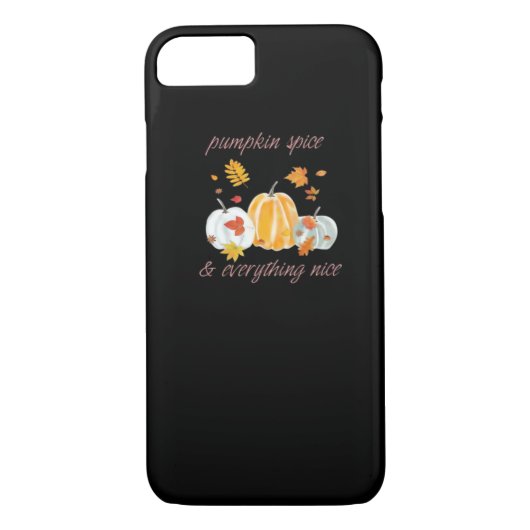 Pumpkin Spice & Everything Leuke Meme Slogan Case-Mate iPhone Case (Achterkant)