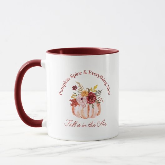 Pumpkin Spice & Everything Nice, herfst Herfst Roo Mok (Links)