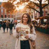 Pumpkin Spice & Everything Nice Retro Fall T-shirt