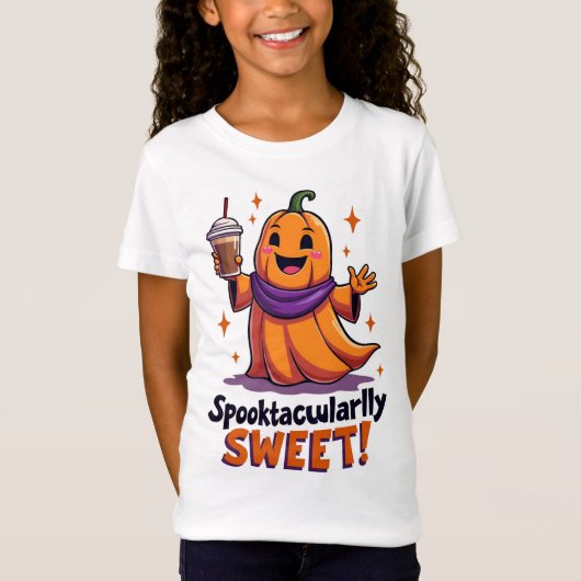 Pumpkin Spice Fan Club T-shirt (Voorkant)