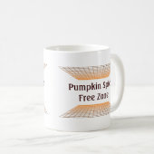 Pumpkin Spice Free Zone Koffiemok (Voorkant rechts)