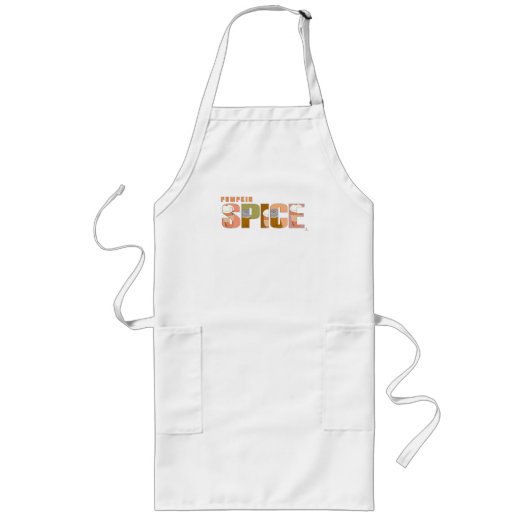 Pumpkin Spice Funny Word Art Time Lang Schort (Voorkant)