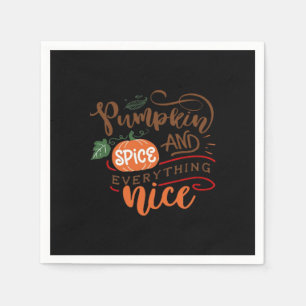 Pumpkin Spice Girl Servet