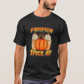 Pumpkin Spice Halloween Apparel Halloween Costume T-shirt (Voorkant)