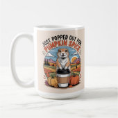 Pumpkin Spice Halloween Autumn Prairie Dog Koffiemok (Links)