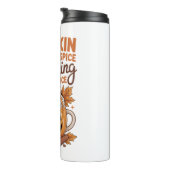 Pumpkin Spice Halloween Thermosbeker (Geroteerd rechts)