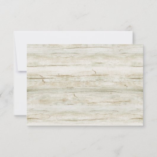 Pumpkin Spice Herfst Herfstbladeren Bruiloft RSVP (Achterkant)