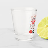Pumpkin Spice Herhaalde tekst - Herfst Shot Glas (Links)