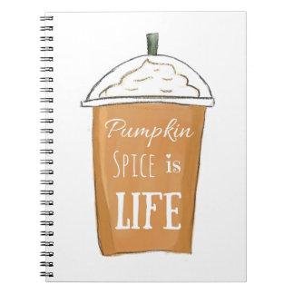 Pumpkin Spice is een levensechte laptop Notitieboek