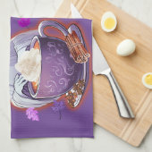 Pumpkin spice is mijn boek theedoek (Quarter Fold)