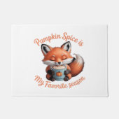Pumpkin Spice is mijn favoriete seizoen Herfst Cla Deurmat (Voorkant)