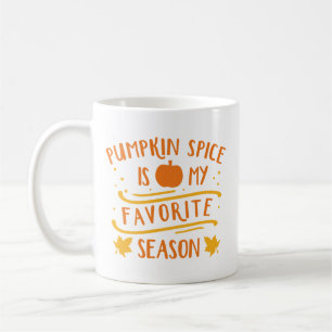 Pumpkin Spice is mijn favoriete seizoen Koffiemok
