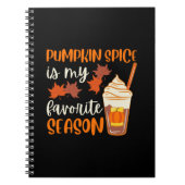 Pumpkin Spice is mijn favoriete seizoen Notitieboek (Voorkant)