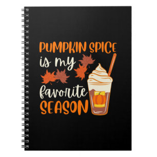 Pumpkin Spice is mijn favoriete seizoen Notitieboek