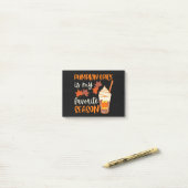 Pumpkin Spice is mijn favoriete seizoen Post-it® Notes (Op bureau)