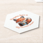 Pumpkin Spice Is My Favorite Season Fall Classic T Kartonnen Onderzetters (Schuin)