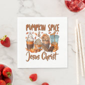 Pumpkin Spice Jesus Christus Servet (Insitu)