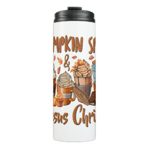 Pumpkin Spice Jesus Christus Thermosbeker