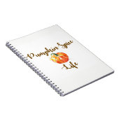 Pumpkin Spice Journal Notitieboek (Rechterzijde)