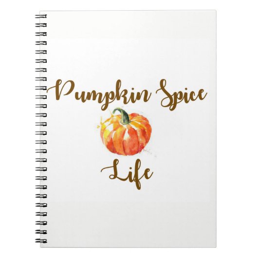 Pumpkin Spice Journal Notitieboek (Voorkant)
