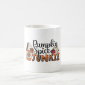 Pumpkin Spice Junkie Coffee Mok Cup (Center)