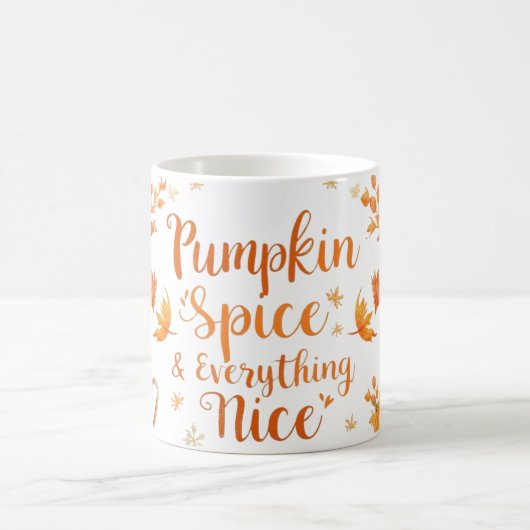 Pumpkin spice koffiemok (Center)