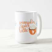 Pumpkin Spice Latte Coffee Mok (Voorkant rechts)