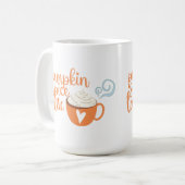 Pumpkin Spice Latte Coffee Mok (Voorkant links)