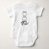 Pumpkin Spice Latte Costume Romper (Achterkant)