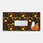 Pumpkin Spice Latte Custom Herfst Autumn Bureaumat (Keyboard & Muis)