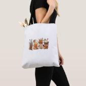 Pumpkin Spice Latte, Herfst Coffee, pompoenkruid, Tote Bag (Dichtbij)
