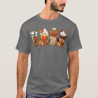 Pumpkin Spice Latte Herfst Coffee Pumpkin SpiceDan T-shirt