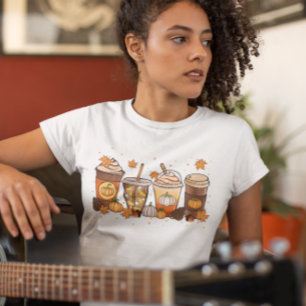Pumpkin Spice Latte Herfst T-shirt