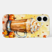 Pumpkin Spice Latte in de herfst Case-Mate iPhone Case (Achterkant (horizontaal))