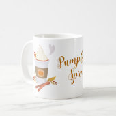 Pumpkin Spice Latte Koffiemok (Voorkant links)