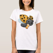 Pumpkin Spice Latte Ladybug T-shirt (Voorkant)