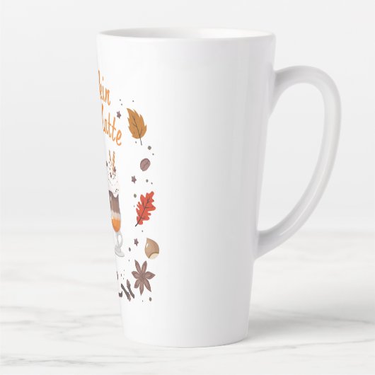 Pumpkin Spice Latte Latte Mok (Rechts)