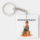 Pumpkin Spice Latte - Ms Sass Sleutelhanger (Voorkant)