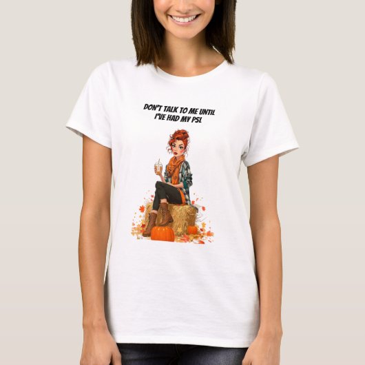 Pumpkin Spice Latte - Ms Sass T-shirt (Voorkant)
