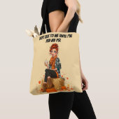 Pumpkin Spice Latte - Ms Sass Tote Bag (Dichtbij)