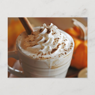 Pumpkin Spice Latte, Postcrossing Briefkaart