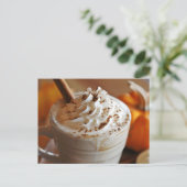 Pumpkin Spice Latte, Postcrossing Briefkaart (Staand voorkant)