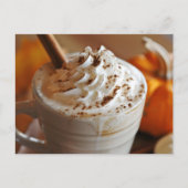 Pumpkin Spice Latte, Postcrossing Briefkaart (Voorkant)