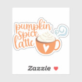 Pumpkin Spice Latte Sticker (Vel)