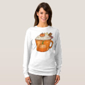 Pumpkin Spice Latte T-shirt (Voorkant volledig)