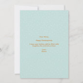 Pumpkin Spice Latte Thanksgiving Party Invitation Kaart (Achterkant)