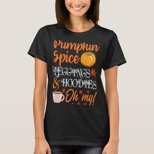 Pumpkin Spice-Leggings en Hoodies Oh Mijn Cute-Her (Voorkant)