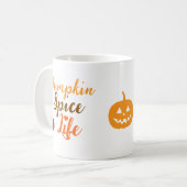 Pumpkin Spice Life Herfst Koffiemok (Voorkant links)